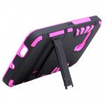 Wholesale Alcatel OneTouch Fierce XL 5054 Hard Shield Holster Combo Belt Clip Case (Hot Pink)